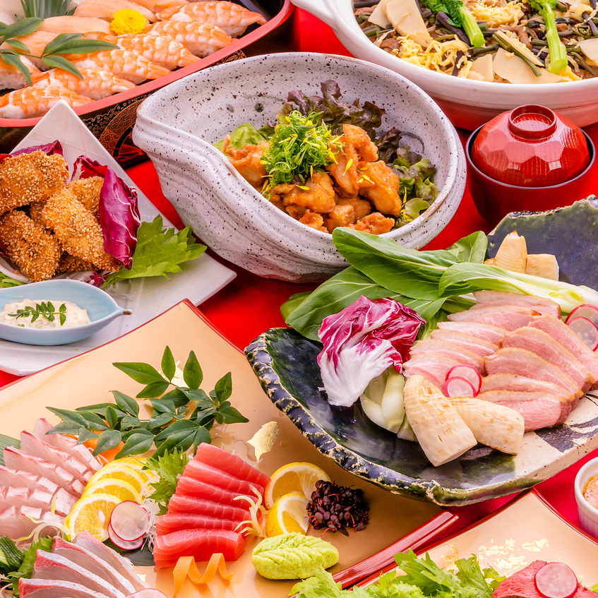 【個室確約】【美味しい旬もの】【接待】…春満腹コース3500円※飲み物別 個室四季料理 くらり 高知 【個室確約】【美味しい旬もの】【接待】…春満腹コース3500円※飲み物別 個室四季料理 くらり 高知