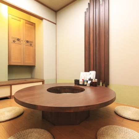 [2nd floor] Plenty of private rooms for 2 to 10 people ★Round tables are limited to 2 rooms