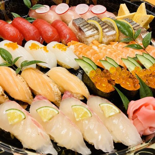 [Take-out] Nigiri Sushi Bowl 32 Pieces 3690 (tax included)