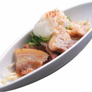 まめ流豚キムチ/豚バラのおろしポン酢