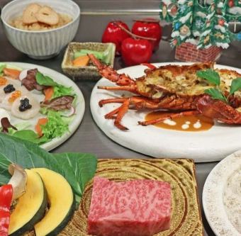 ★☆圣诞限定套餐(鲍鱼和蘑菇)☆★ 需预约 23,000日元