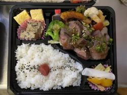 牛ステーキ弁当