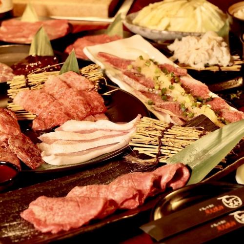 【徳島名物】厳選阿波牛◎お肉盛り合わせや単品メニュー、逸品料理など豊富なバリエーションをご用意！