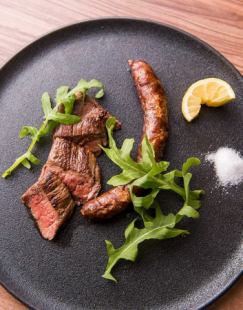 [Special Course] Enjoy the perfect level of cooked beef and premium ingredients \6,000