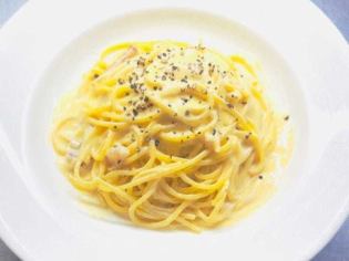 浓郁蛋黄培根卡邦尼意面 ~一道与白葡萄酒堪称绝配的菜肴~