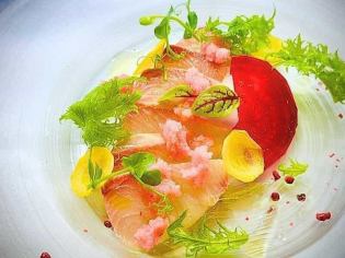 Tonight's carpaccio is a little different