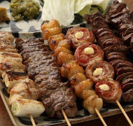 It's a secret sauce that I've been using since it opened ♪ Recommended skewers!