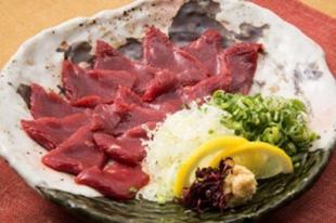 [Kumamoto] Horsemeat sashimi