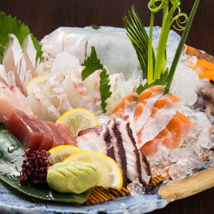 Assorted sashimi for 4 people
