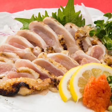 激安！当日OK★3時間飲み放題付★博多華味鶏の炭焼タタキ等全7品4000円→3500円(税込)