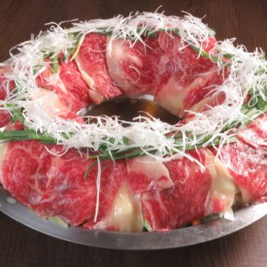 [Year-end party] [Simmered meat course] Luxurious fresh fish, meat & seafood, 9 dishes, 120 minutes, all-you-can-drink, 6,000 yen