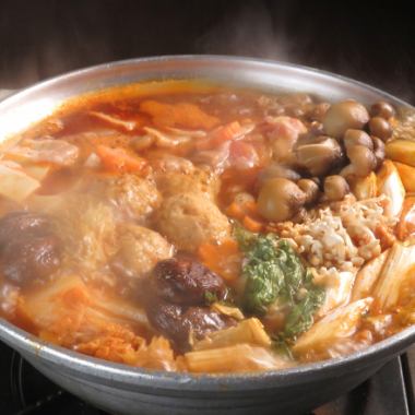 【新年派對】【千禧火鍋套餐】8道菜，120分鐘，暢飲，4500日圓