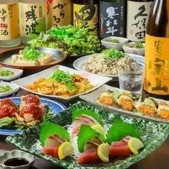 【칸테키야 코스】순의 연회 요리 라인업 120분 음방 첨부★4500엔(부가세 포함)