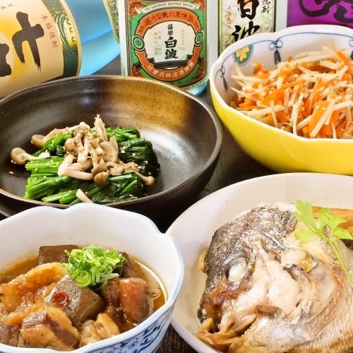 日替わりの家庭料理が愉しめる創作居酒屋。