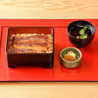[Eel Rice Bowl] Premium Domestic Eel Rice Bowl (Unaju) [Bamboo] 3 items in total