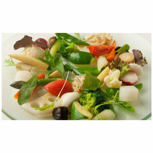 旬の食材とワインを楽しむ