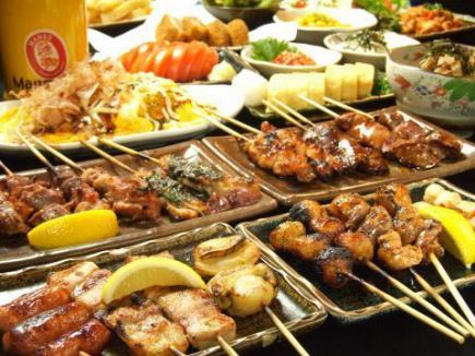 【今日はちょっとリッチに♪】3時間飲み放題&食べ放題コース【4,480円】