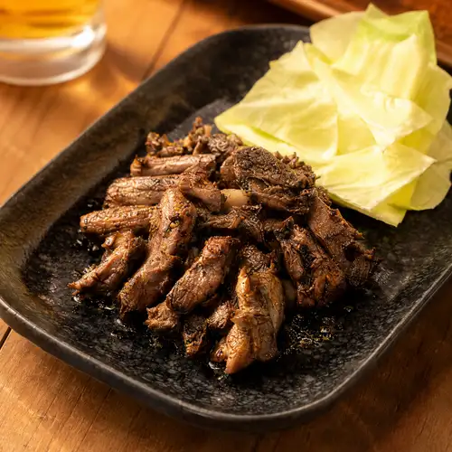 親鳥の炭火焼き