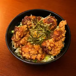Torikara Don (Fried Chicken Rice Bowl)