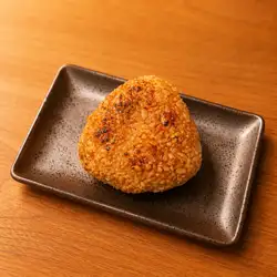 Grilled rice balls