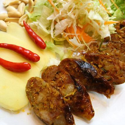 サイウア(ラオスソーセージ)