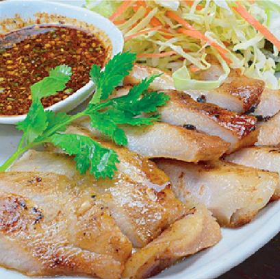 コームーヤーン(豚トロ焼き)