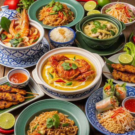 [Banquet for 9 or more people] ☆ 90 minutes of all-you-can-drink included ☆ Your choice of 7 dishes Sabaidee Party Plan B