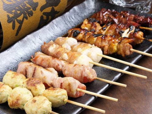 美味しい焼き鳥をご用意♪