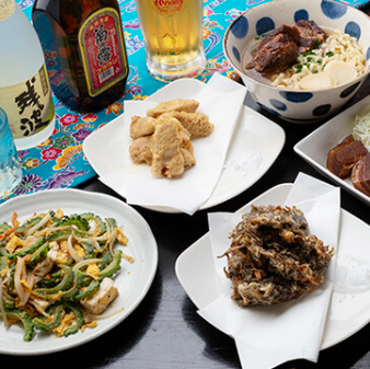 沖縄料理コース￥4200～♪
