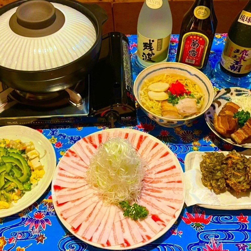 新名物ブランドあぐー豚のしゃぶしゃぶ♪ぜひご賞味ください♪