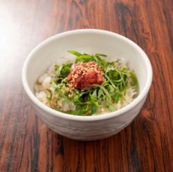 大葉梅ご飯