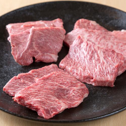 本日の佐賀牛三種盛り
