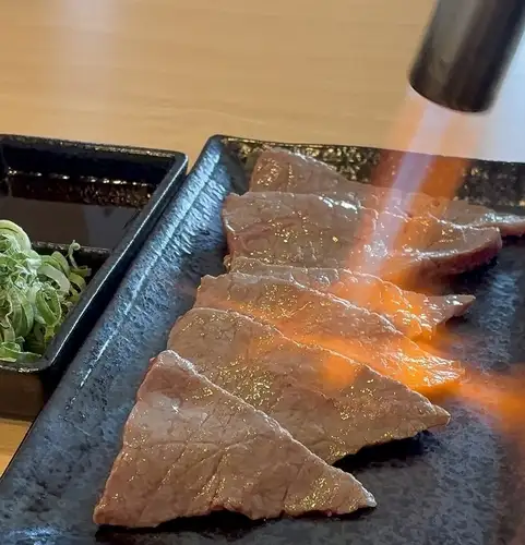 炙り赤身たたきポン酢