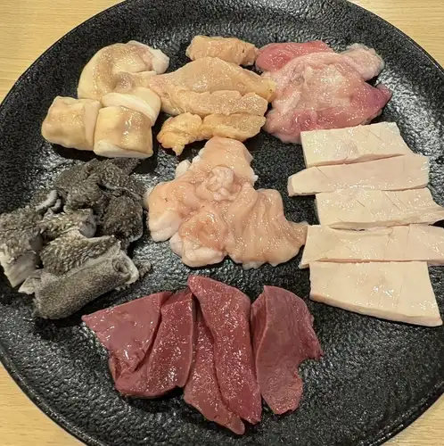 Today's seven kinds of offal platter