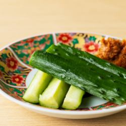 仙台味噌きゅうり