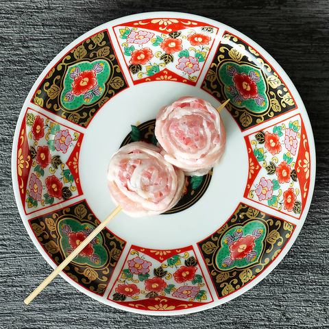 紅しょうが豚巻き