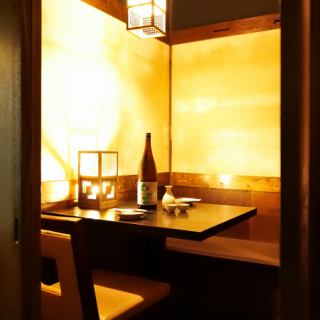 プライベートから接待利用も◎！人気のお席のためご予約を推奨しております。