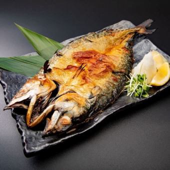 メガとろさばの塩焼き
