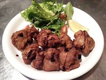◆鶏のバルサミコソテーorレモンバジルソースの唐揚げ