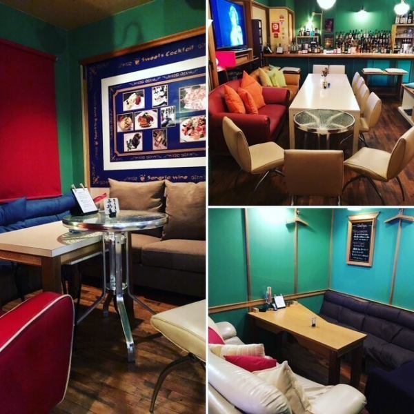 店内はパーティー等大人数で楽しめるお席や、落ち着いてお食事などを楽しめるVIP席など幅広くご用意しております。美味しいイタリアンとお酒をごゆるりとお楽しみください♪