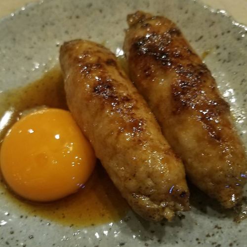 Commitment [Special Tsukune] is proficient with special sauce and eggs ◎