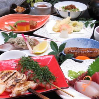 [Cooking only] For a banquet...Luxurious Japanese food course 8 dishes 3900 yen