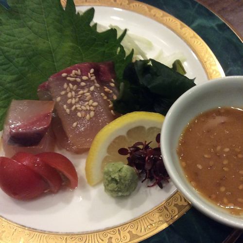[도미 참깨 누구】 일본 술의 아테 신선한 생선을 빼놓을 수 없다!