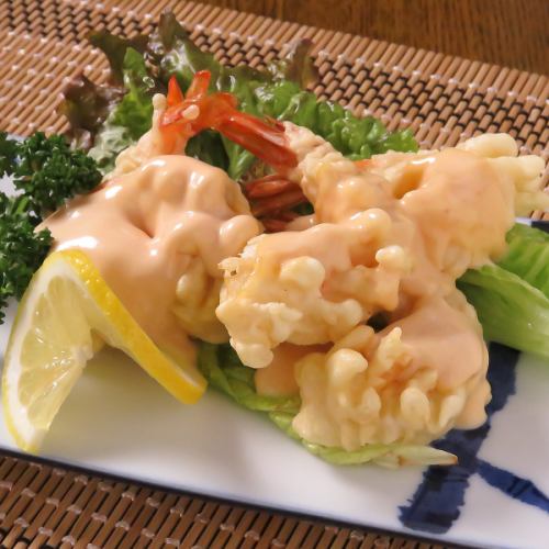 【海老マヨ】和みの和風居酒屋メニューもご用意ございます。おつまみや〆もアリ