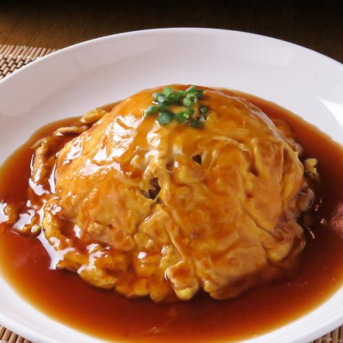 【かに玉】中華料理も当店のおススメ！