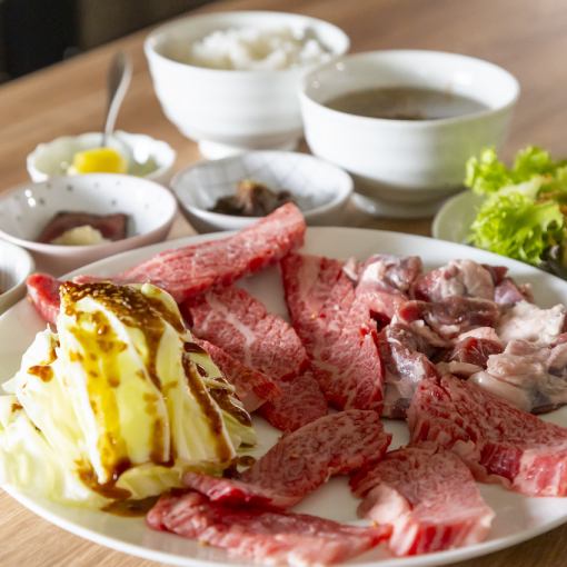 前菜セットや名物よこ焼きなど全11品【スペシャルお昼のランチコース】(お料理のみ)