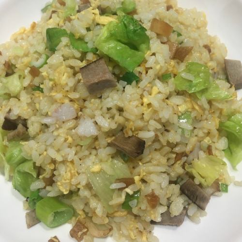 Boiled corn fried rice
