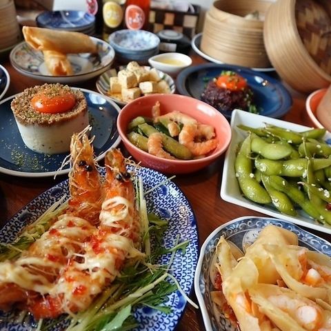 ★ルーローハンで最後まで満足感★飲放コース4000円(税込)～！