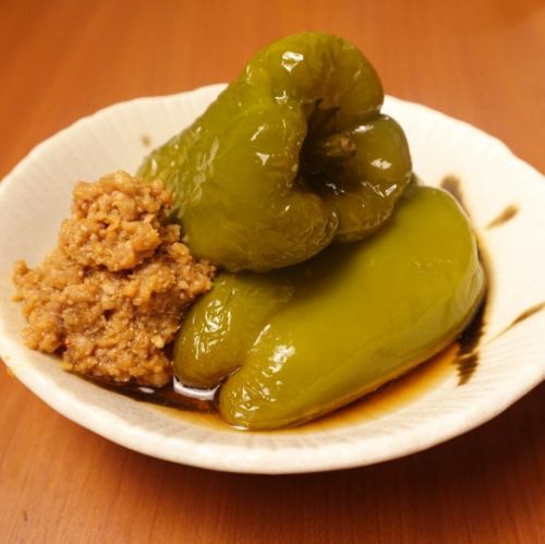 ひんやり出汁ピーマン