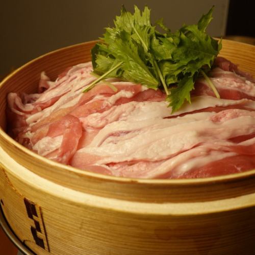 蒸しゃぶせいろ 豚編 2人前～のオーダー